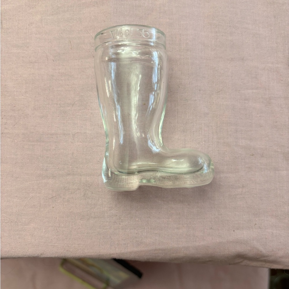 Bootlegger clear glass shot glass